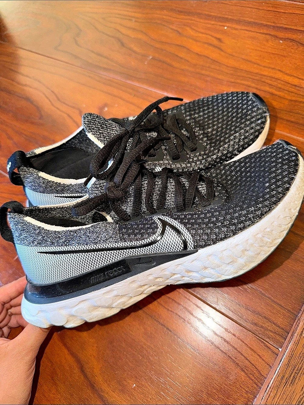 Nike Black & White Athletic Shoes